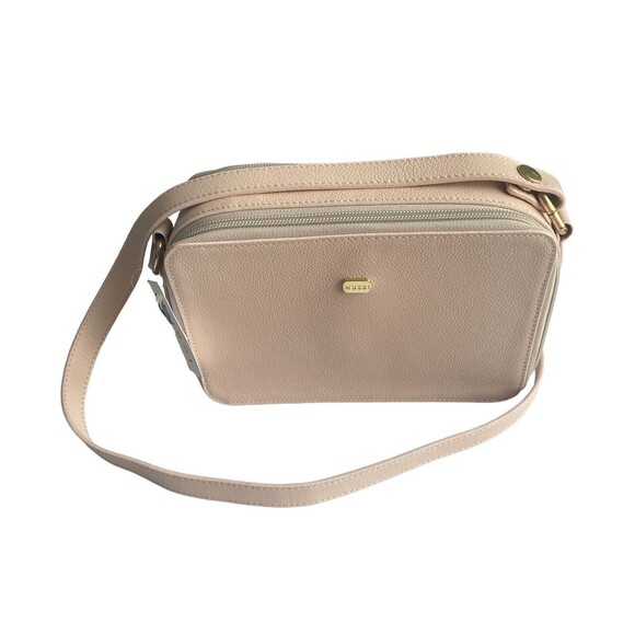 MUSSI Crossbody Bag Purse 100% Colombian Leather Blush, New with tags - Picture 4 of 13